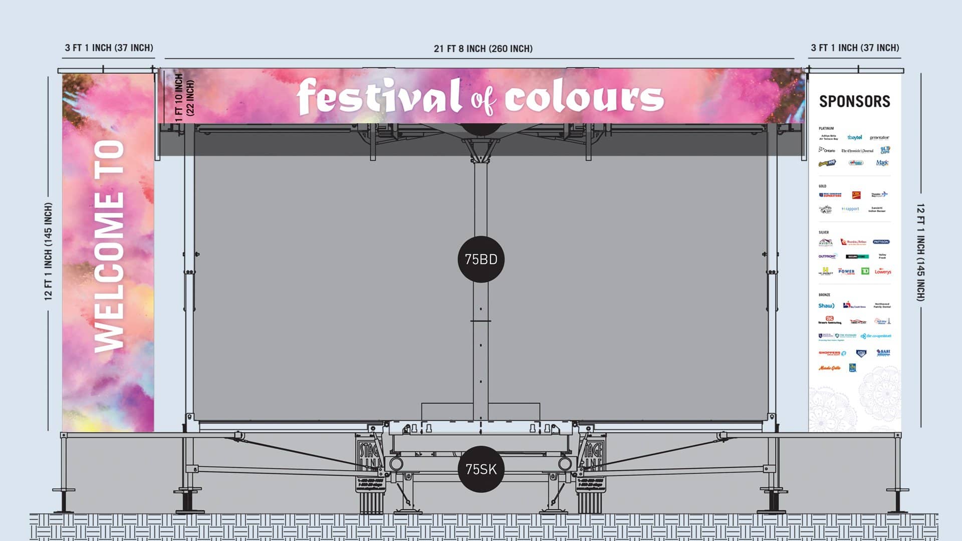 Generator Advertising Thunder Bay - Festival Of Colour 5