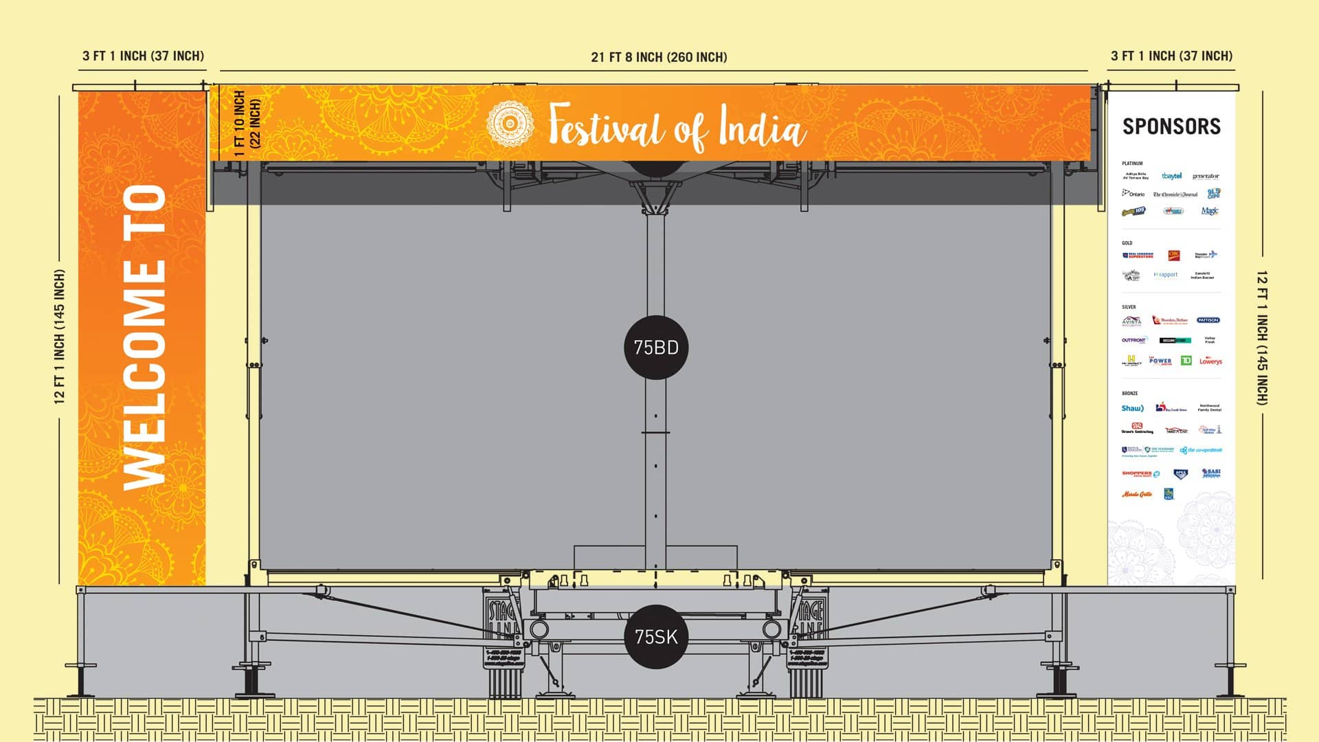 Generator Advertising Thunder Bay - Festival Of India 4