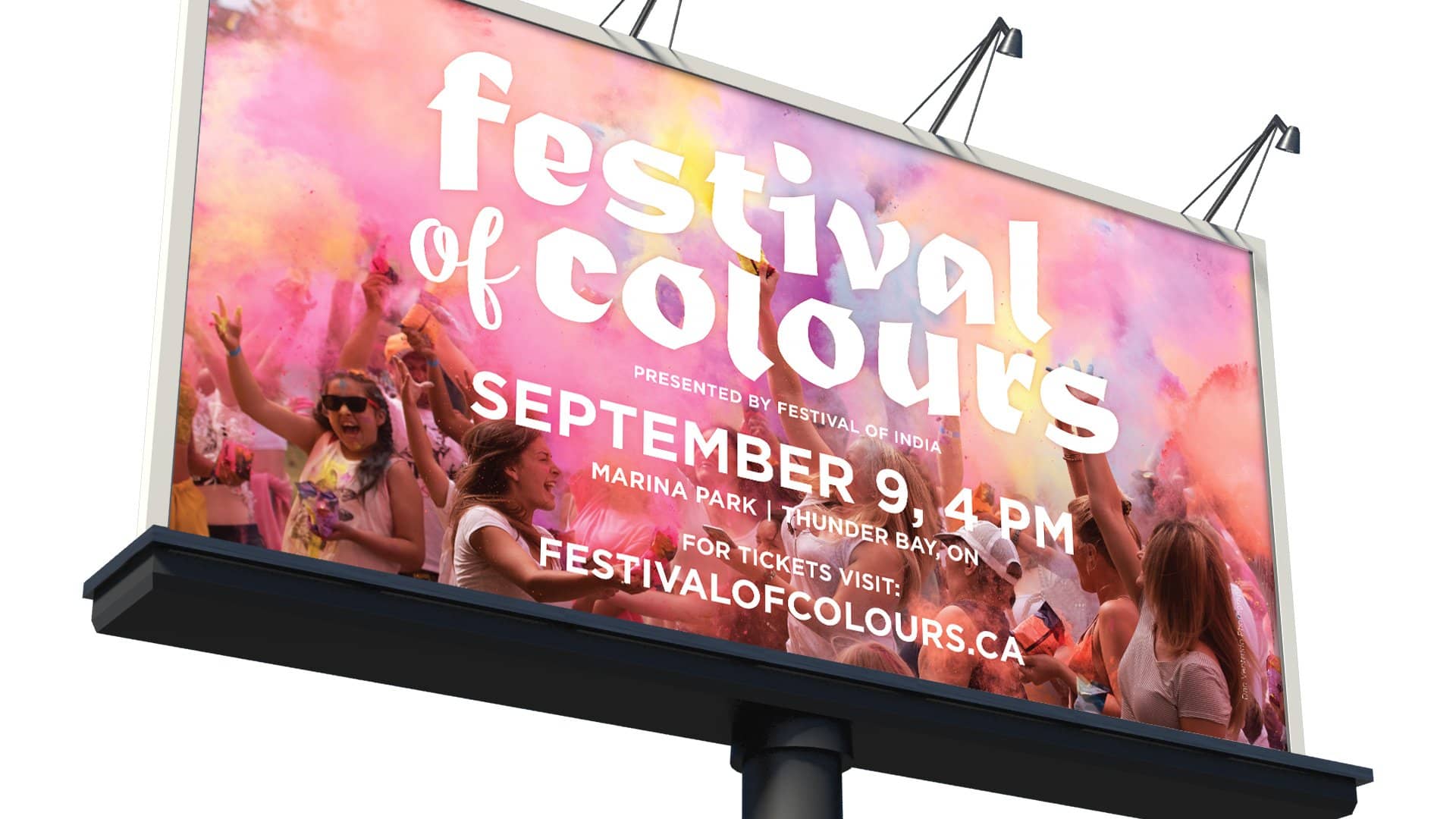 Generator Advertising Thunder Bay - Festival Of Colour 2